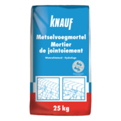 Knauf metselvoegmortel 25 kg grijs