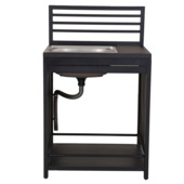 Wakefield buitenkeuken met gootsteen