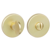 GAMMA rozet messing mat - vrij/bezet