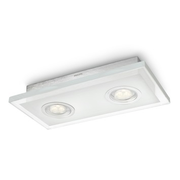 Philips Ledino Plafonnier Led Lampes de Plafond 3 x 75 W Aluminium