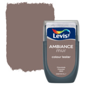 Testeur peinture Ambiance mur mat Levis chocolat 30 ml