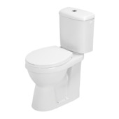 Atlantic Highland duoblok toilet wit verhoogd CA