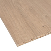 Panneau pour meuble chêne naturel ABS 240x60 cm 18 mm