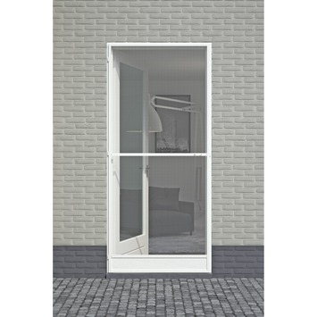 Fikszo hordeur Classic aluminium bruin 210x92 cm