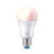 Ampoule poire E27 WiZ Connected mat 60 W lumière colorée dimmable