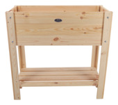 Verhoogde kweekbak licht 80,5x37,3x78,2 cm