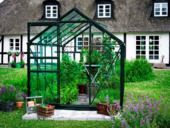Tuinserre Royal Well Popular 106 groen gecoat met 3 mm tuindersglas
