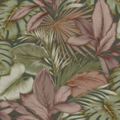 Papier peint intissé Indra vert naturel 120994