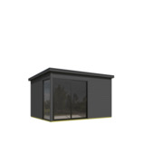 Tuinhuis Olivia vurenhout  385 x 295 cm