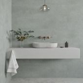 Wandtegel kunststof Allora 30,5x61 cm licht grijs, dikte 4mm 1,116 m²