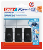 Tesa Powerstrips Crochets S auto-adhésifs rectangulaires 3 pièces