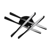 Eglo plafondlamp Adeje LED 4L zwart/wit