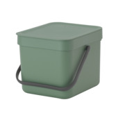 Brabantia afvalbak Sort&Go 6 L groen