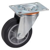 Roulette pivotante sur plaque Dornerhelm Ø 100 mm max. 70 kg