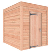 Tuinhuis Douglas hout Zweeds rabat onbehandeld 205 x 255 cm