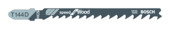 Lame de scie sauteuse Bosch T144D 2 pièces