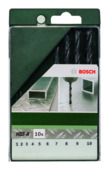 Bosch metaalborenset HSS-R 10-delig