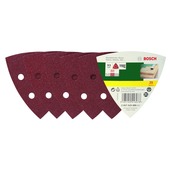 Bosch deltaschuurpapierset K80 93 mm 25 stuks