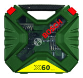 Jeu d'accessoires X-line Bosch 60 pièces