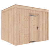 Tuinhuis Douglas hout onbehandeld 305 x 255 cm