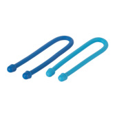 Kabelbinder fix-o-tie 2 kleuren klittenband 152mm - 2 stuks