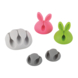 Kabelhouders Bunny zelfklevend 4 kleuren 5 stuks