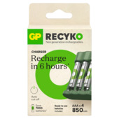 Chargeur GP B421+ piles AA rechargeables NiMH 2100 mAh 4 pièces