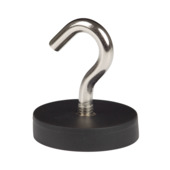 Magneet Haak Neodymium rubber 38x43 mm