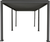 Pergola Deluxe antraciet 3x6 m