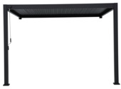 Pergola Classic antraciet 3x4 m 2 palen