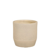 Bogota pot rond creme h30xØ30 cm