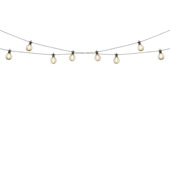 LED feestverlichting met 10 lampen 4,5 meter