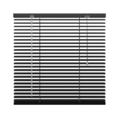 GAMMA aluminum jaloezie 25 mm zwart (kleurnr.203) 60x180 cm (bxh)