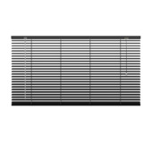 GAMMA aluminium jaloezie 25 mm zwart (kleurnr.203) 120x130 cm (bxh)