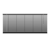 GAMMA aluminium jaloezie 25 mm zwart (kleurnr.203) 220x250 cm (bxh)