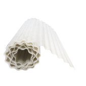 Golfplaat polyester kristal doorzichtig 2,5 m per 0,5 m