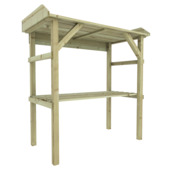 Oppottafel Celeste vuren hout 40 x 80 x 84 cm