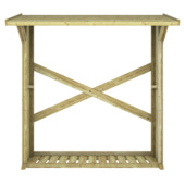 Rangement bois de chauffage Vienne ± 180x72 cm