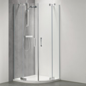 Sealskin zwaaideur kwartrond 100x195 cm