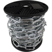 Ketting lange schakel C-60 6mm verzinkt, per meter