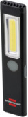 Brennenstuhl Led-zaklamp met accu, PL 200 A/ledlamp met COB-led, 200 lm, inclusief USB-oplaadkabel, tot 12 uur verlichtingsduur, COB met magneet en clip