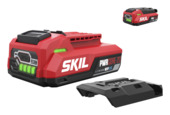 Batterie 20 V 2,0 Ah Skil 3142AA raccord USB-C (2 côtes)