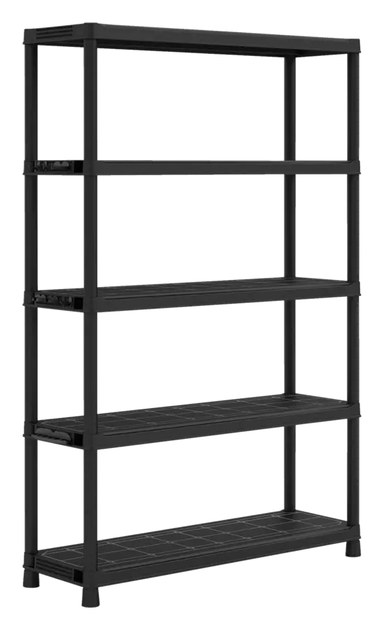 Keter opbergrek Plus kunststof zwart 120x40x187 cm