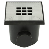 Regard Ultradrain 20,2x20,2x21,3 cm avec grille grise