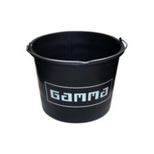 GAMMA bouwemmer zwart 12 liter