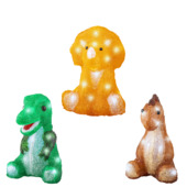 Diertjes acryl met led verlichting per stuk