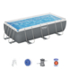 Piscine Mistral rectangulaire Bestway 404x201x100 cm avec filtre et échelle