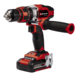 Visseuse-perceuse à percussion 18 V 2,0 Ah Einhell TE-CD 18/48 Li-i + 2 batteries, chargeur et coffret