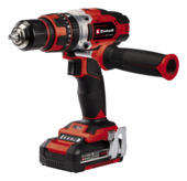 Einhell 18V accuklopboormachine TE-CD 18/48 LI met 2 accu's 2,0Ah + lader + koffer