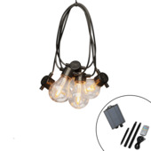 Guirlande lumineuse Konstsmide 10 LED poire ambrées 5 m